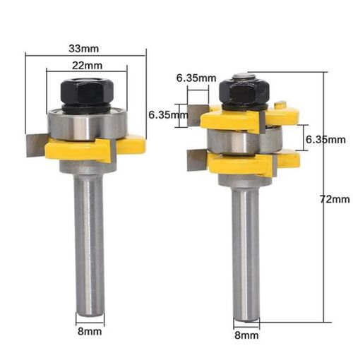 High Quality 8MM Shank Wood Cutter Milling Cutters Router Bi
