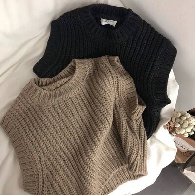 Autumn Toddler Boys Girls Knit Sweater Vest