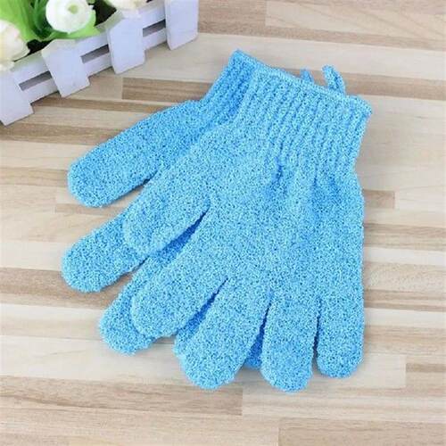 Five Finger Bath Gloves Exfoliator for Shower Exfoliating