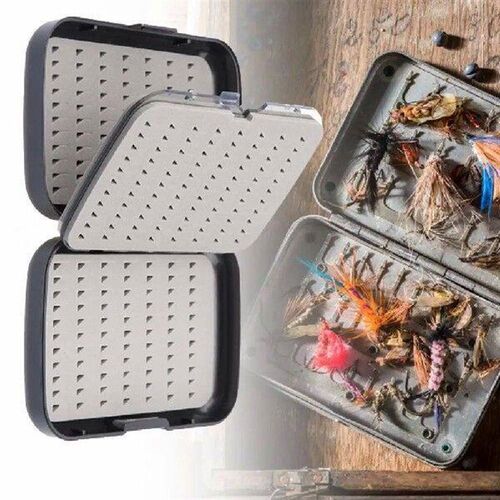 Fishing Bait Box PE Double-Layer Sponge Cushion Outdoor
