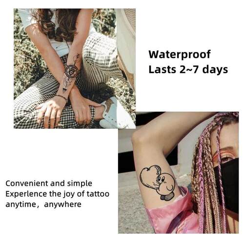 Red Dragon Tattoo Sticker Waterproof Men and Women Temporary