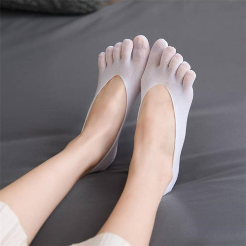 5 Pair Women Five Toe Socks Spring Summer And Autumn Fashion