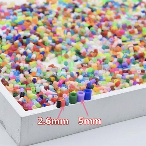 2.6mm/2000pcs/bag Hama Beads PUPOU Perler DIY Kids Iron Bead