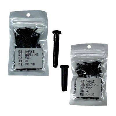 Badminton Racket Grommets Black Portable Lightweight Nylon