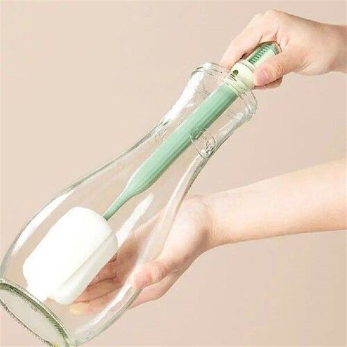 Cup Cleaning Brush 3 In 1 Flexible Bottle Scrubber