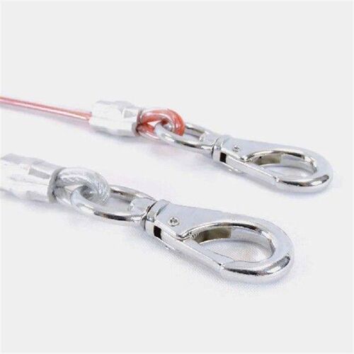 Steel Wire Chew Proof Dog Leash Training Lead for Large