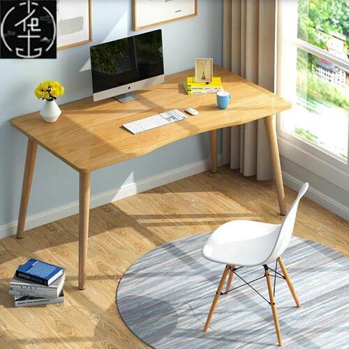 Bedroom simple computer desk small laptop study table chair