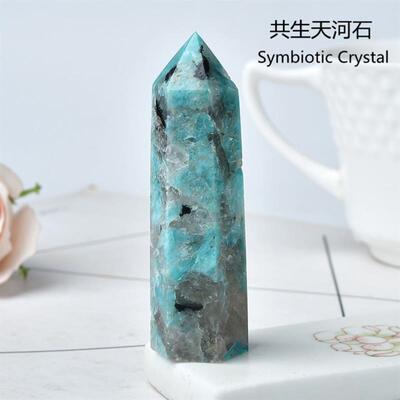 1PC Natural Stones Crystal Point 36 Color Tower Amethyst 1