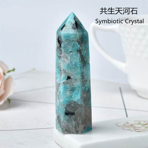 1PC Natural Stones Crystal Point 36 Color Tower Amethyst 1