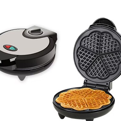 Waffle Cake Sandwich Maker 110V外贸华夫饼甜甜圈三明治早餐机