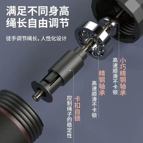 Weight-bearing Steel Wire Rope Skipping Fitness Exercise Spo