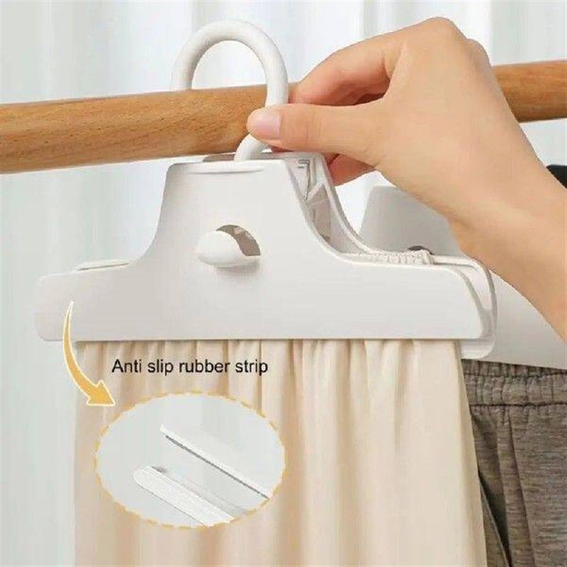 Multifunctional Plastic Large Pants Storage Hanger Seamless图片