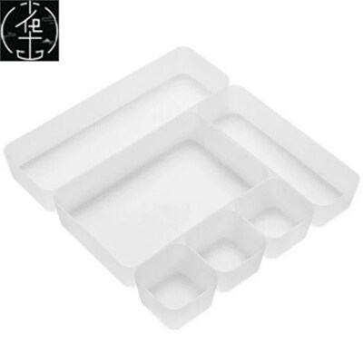 Drawer Organizer Storage Box Plastic Sundries Container Divi