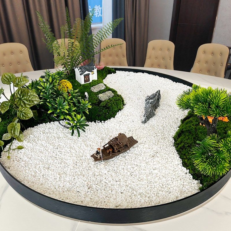 酒店餐桌中间摆件大圆桌转盘摆花桌花仿真花造景会所包厢景观软装,家居饰品,餐桌花艺,淘宝优惠券,粉丝福利购,淘宝优惠卷