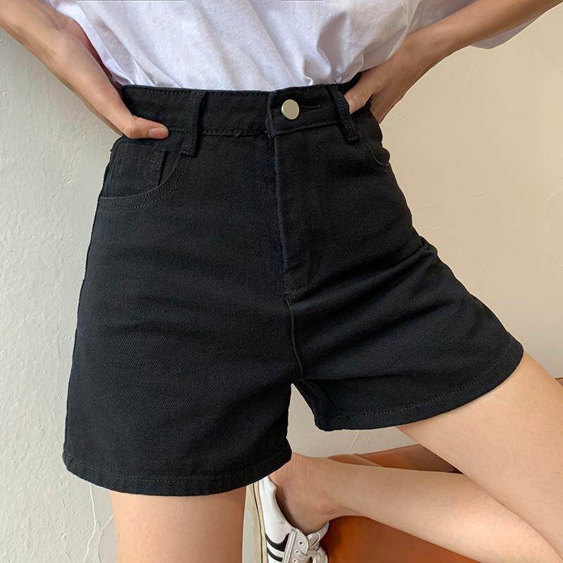 Shorts Women Womens High Waist Jeans 2023 Summer Loose Stra图片