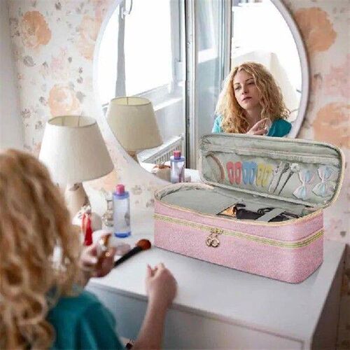 Hair Tool Travel Bag Double-layer Storage Organizer Bags