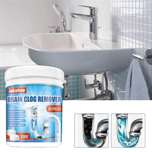 Jakehoe Drain Cleaning Strips - For Kitchen and Bathroom Pip