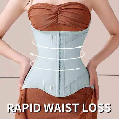 MiiOW U-shaped Waist Trainer Corset Women Buttoned Shapers B