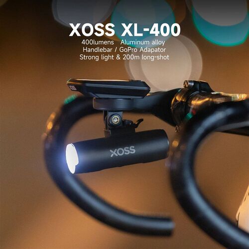 XOSS XL400XL800 Bike Headlight 400800 Lumen USB Rechargeable
