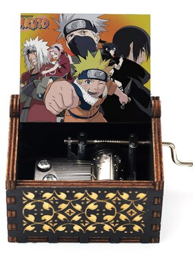 Wooden Hand Cranked Music Box Love Mom And Dad You Are My S