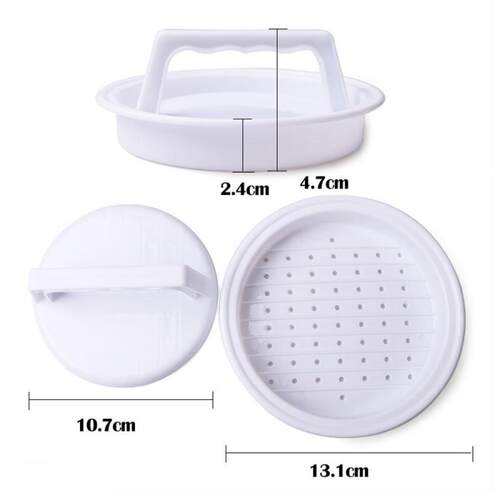 1pc Kitchen Hamburger Meat Beef Maker Grill Burger Patty Pre