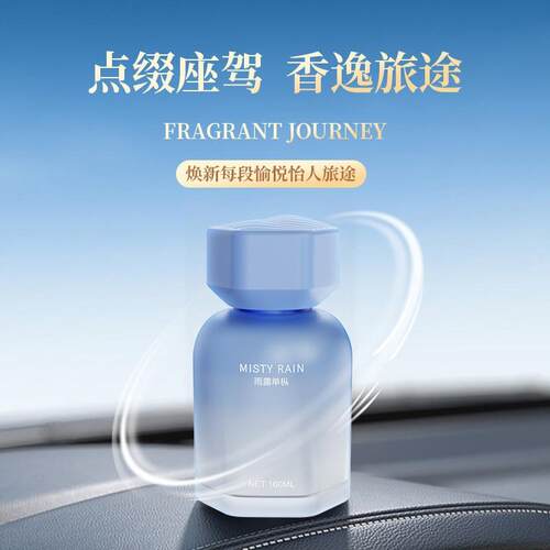 Car Air Freshener Glass Ornament Luxury Home Deodorization
