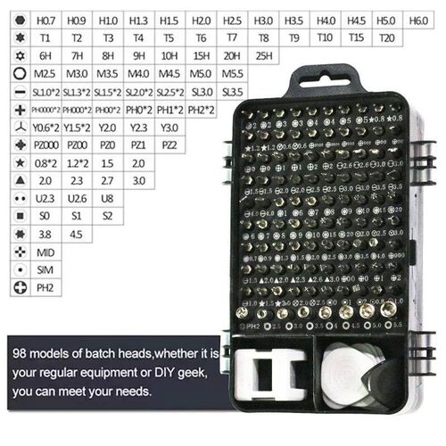 115 in 1Multifunctional Screwdriver Set Computer PC Mobile P