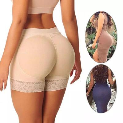 Women Butt Lifter Panty Fake Buttock Underwear Hip Panties