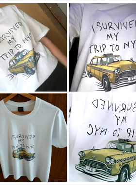 Tom Holland Same Style Tees I Survived My Trip To NYC Print