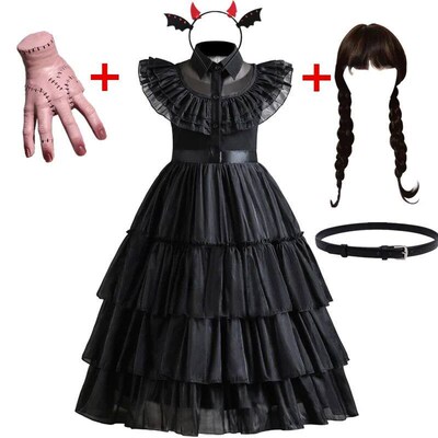 Costumes Girls Birthday Princess Costume Black Fancy Hallowe
