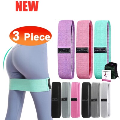 3PCS/Lot Fitness Rubber Band Elastic Yoga Resistance Bands S