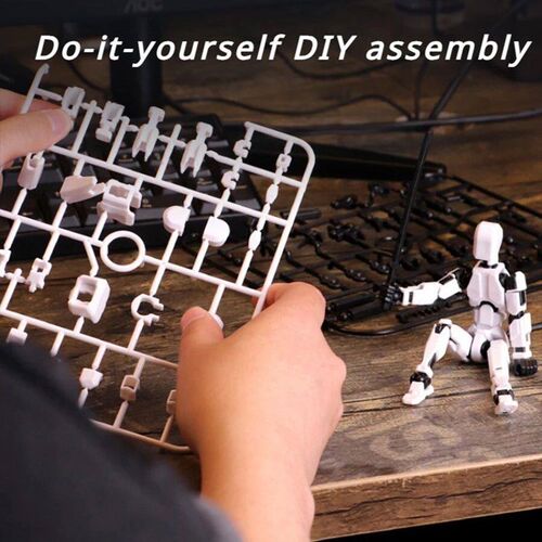 1PC Multi-Jointed Movable Shapeshift Robot Titan 13 Action F