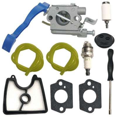 化油器与燃料线套件125B 125BX 125BVX 吹风机C1Q-W37  909-131-1