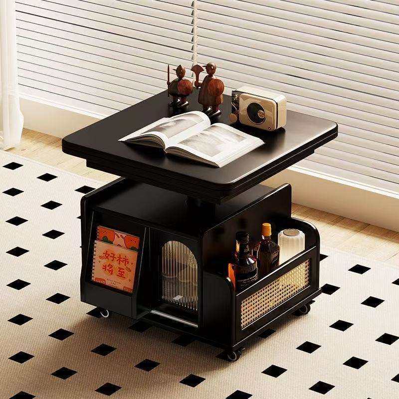 升降折叠移动茶几推车小户型茶台多功能客厅茶桌沙发边柜实木,3C数码配件,其它配件,淘宝优惠券,粉丝福利购,淘宝优惠卷