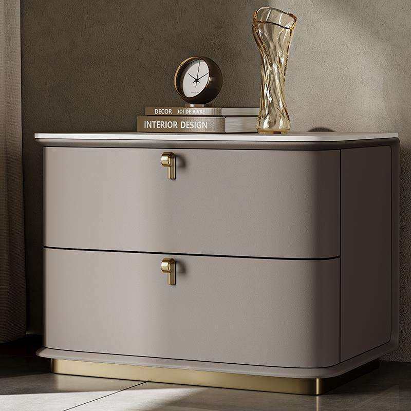 全实木现代床头柜轻奢岩板皮质卧室高级收纳储物床边柜免安装款,3C数码配件,其它配件,淘宝优惠券,粉丝福利购,淘宝优惠卷