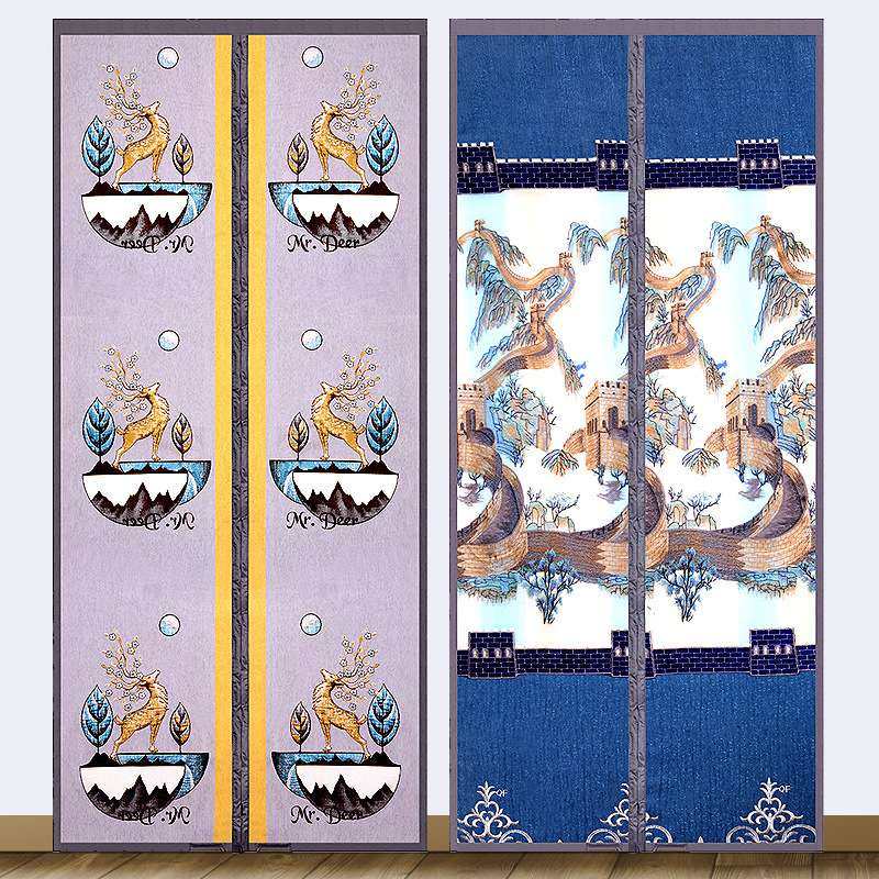 纱门帘防蚊魔术贴磁性加密免打孔仙气雪尼尔玄关家居透风新中式,3C数码配件,其它配件,淘宝优惠券,粉丝福利购,淘宝优惠卷