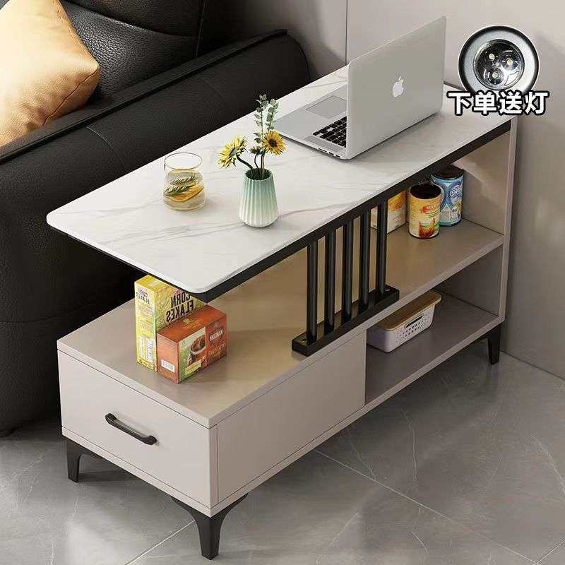 轻奢沙发边几客厅家用岩板简约可移动茶几小户型角几侧边柜茶水柜,3C数码配件,其它配件,淘宝优惠券,粉丝福利购,淘宝优惠卷