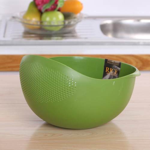 淘米盆塑料淘米器漏水筛篮沥水篮家用洗菜篮子洗菜盆水果篮洗米筛