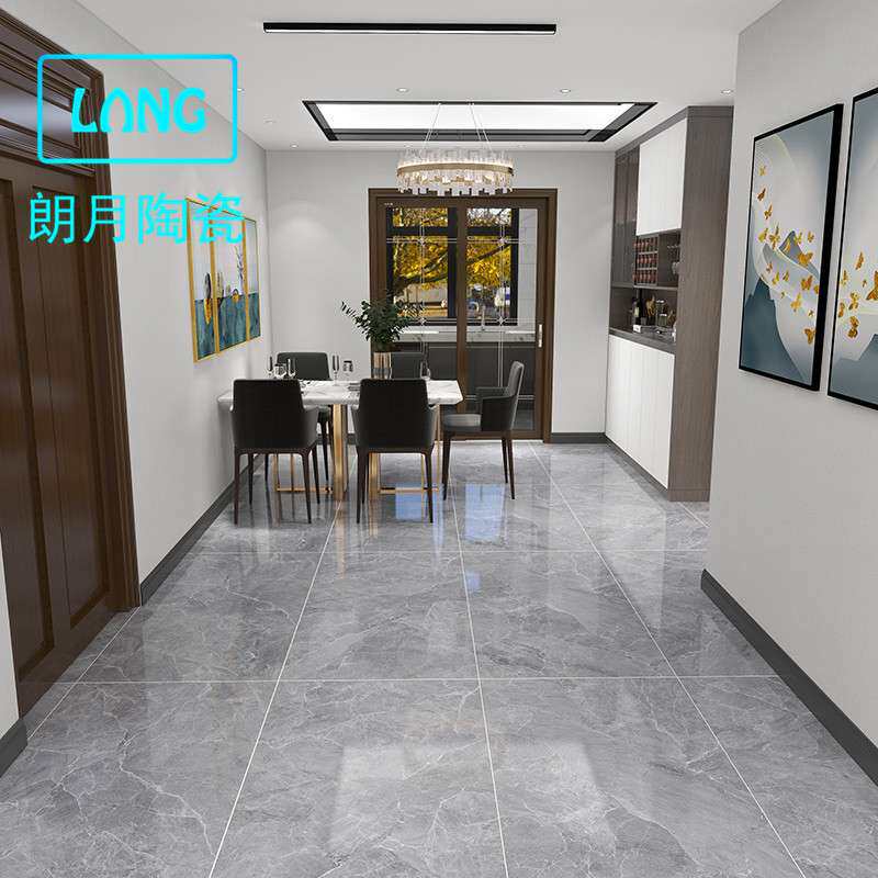 广东现代简约连纹通体大理石750x1500地砖简约室内客厅防滑地板砖
