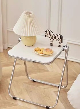 亚克力透明折叠小茶几简家用加几厚沙边角几发阳台约北欧轻94517
