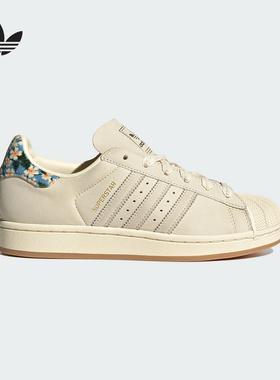 adidas阿迪达斯三叶草 SUPERSTAR贝壳头运动板小白鞋女款 JR8865