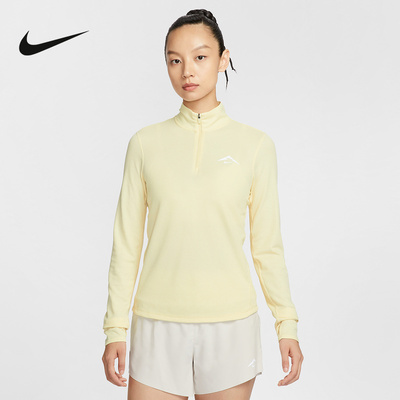 NIKE耐克秋冬季新款长袖针织衫女子速干越野跑步上衣 HJ2249-745