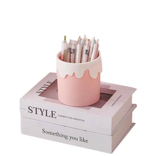 kawaii Ice Cream Pen Holder Cosmetic Brush Storage Holder De