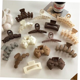 Color Claw Crab Sale Hair1 Barrette Solid Large 发夹Hot Clip