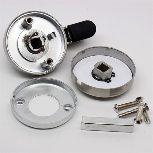 合源五金 30不锈钢公共卫生间开关指示锁隔断五金厕所配件隔板锁