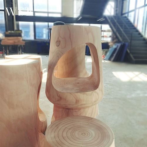 实木原木木墩长凳茶边几家用坐凳民宿酒店创意摆件床头柜树桩矮凳