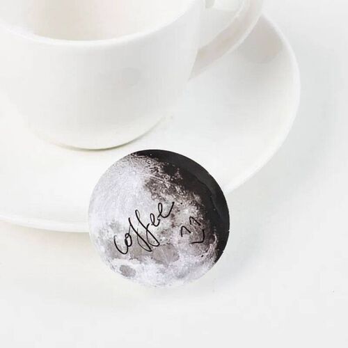 45pcs/pack Planet Moon Cycle Label ers Decorative Stationery