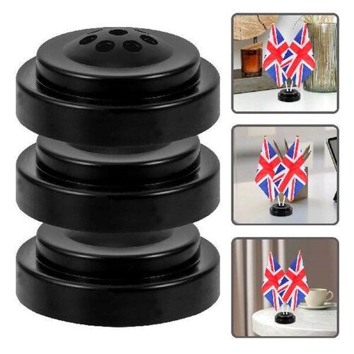 3pcs Office Desk Small Flag Stand Small Flag Holder Outdoor