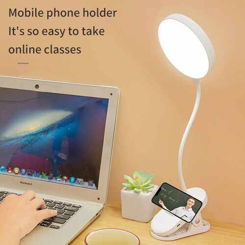 Portable Table Lamp 3 Modes Dimming Eye Protection Light USB