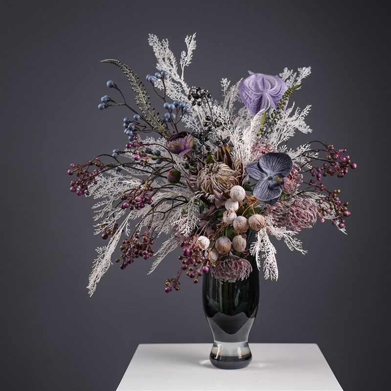 侘寂风婚礼室内餐厅绢花花卉摆件仿真新娘手捧花家居软装摆设,家居饰品,仿真花/假花,淘宝优惠券,粉丝福利购,淘宝优惠卷